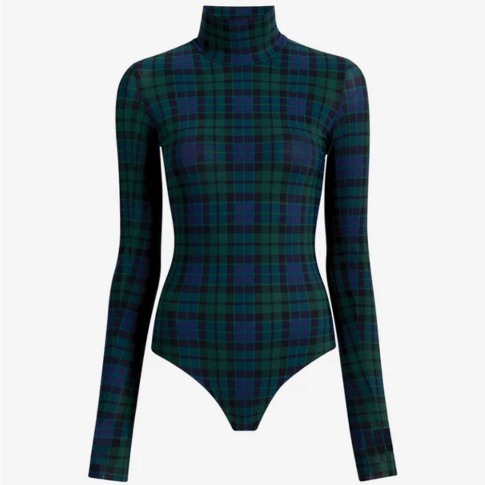 Commando plaid bodysuit